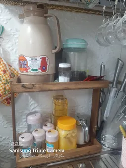استند جا ادویه ای مدل چوبی