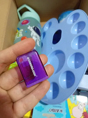 تراش کرونا مدل مخزن دار کد 100 بسته 2 عددی