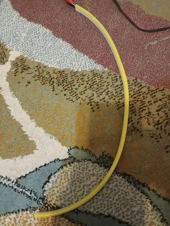 ریسه نئون فلکسی مدل v12 طول 50 سانتی متر