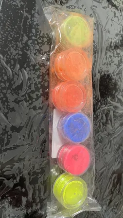 پودر پیگمنت ناخن مدل MuCLR-06 مجموعه 6 عددی