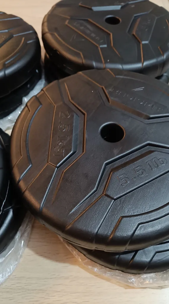 صفحه دمبل رادیس فیت مدل RP2.5 وزن 2.5 کیلوگرم بسته دو عددی