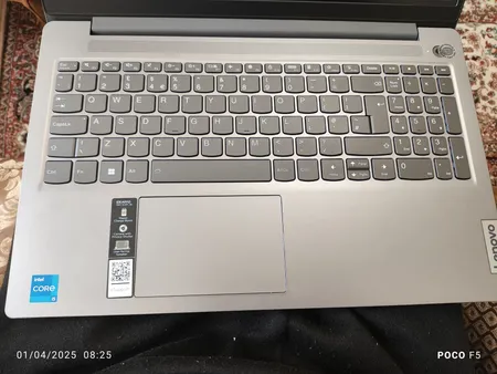 لپ تاپ 15.6 اینچی لنوو مدل IdeaPad Slim 3 15IRH8-i5 13420H-8GB LPDDR5-512GB SSD-IPS-Backlit-Fingerprint