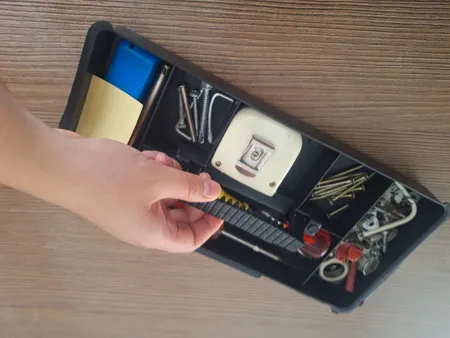 جعبه ابزار سوپر مدرن مدل دو طبقه