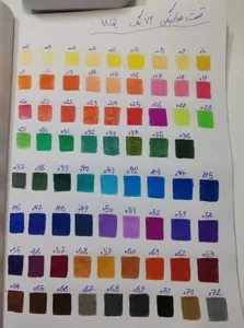 تجریه خرید مداد رنگی 72 رنگ ام کیو کد  00072G