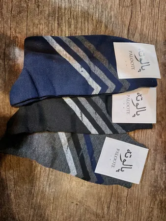 جوراب مردانه پالوته مدل PLT-P7 مجموعه 3 عددی