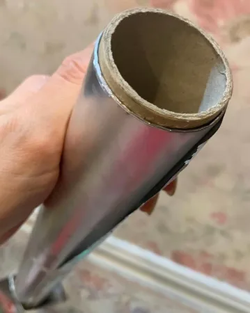 فویل گلرنگ مدل فویل آلومینیوم گلرنگ کد 5110010 رول 8 متری