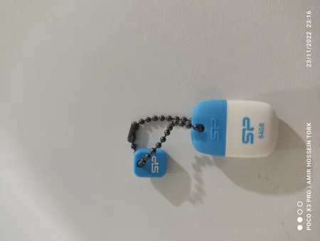 فلش مموری سیلیکون پاور مدل Touch T07 ظرفیت 64 گیگابایت