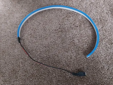 ریسه نئون فلکسی مدل v12 طول 50 سانتی متر