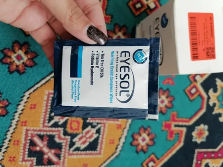 پد پاک کننده پلک و مژه آیسول مدل warming بسته 14 عددی