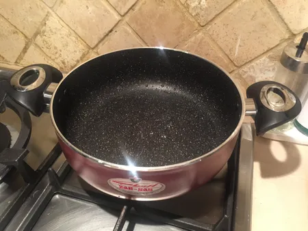 قابلمه کوتاه زرساب مدل گرانیتا سایز 24