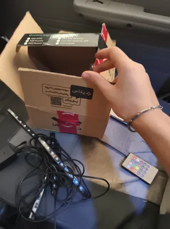 کیت نورپردازی داخل خودرو دریم لایت مدل musical