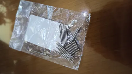 پین بند ساعت مچی مدل P20 بسته 25 عددی