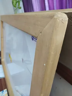 تخته وایت برد آسا برد مدل راش سایز 60x90 سانتی متر