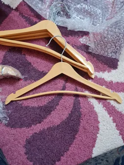 چوب لباسی طرح چوب بسته 6 عددی