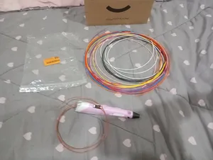 تجریه خرید فیلامنت قلم طراحی سه بعدی PLA مدل ARI0  طول 2 متر بسته 10 عددی