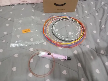 فیلامنت قلم طراحی سه بعدی PLA مدل ARI0  طول 2 متر بسته 10 عددی