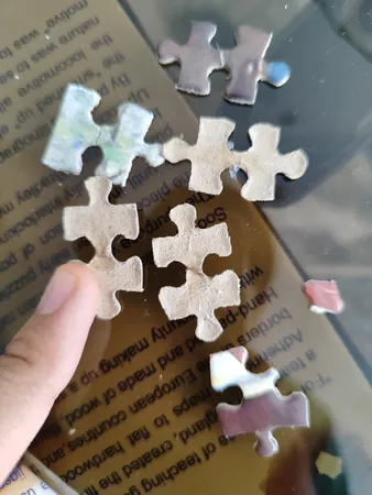 پازل 1000 تکه فاکس پازل طرح مدرسه آفتاب کد 62242