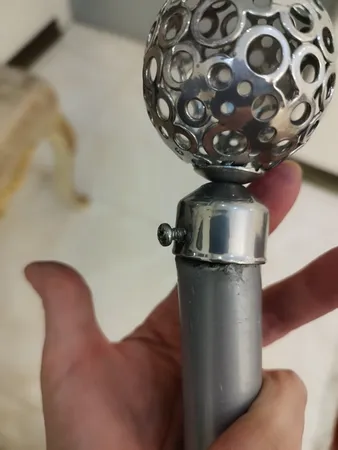 میله پرده مدل پانچ المپیک طول 160 سانتی متر