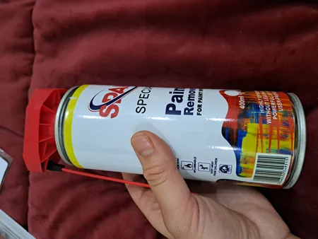 اسپری حلال و پاک کننده برچسب دوپلی کالر مدل super2 حجم 400 میلی لیتر