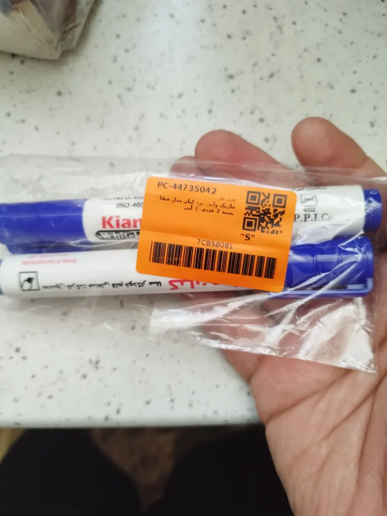 ماژیک وایت برد کیان مدل صفا بسته 2 عددی