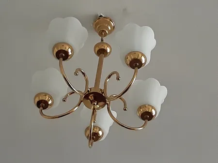 لوستر 5 شعله چشمه نور کد 856.5