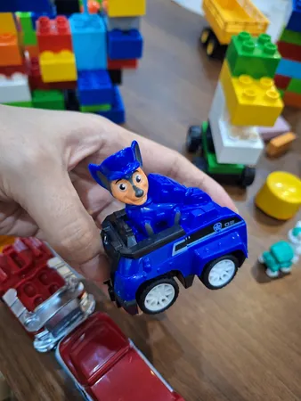 فیگور مدل سگ های نگهبان با ماشین پاوپاترول کد PB9902