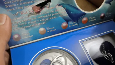 گردنبند زنانه مدل Pearl به همراه صدف مروارید دار