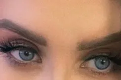 لنز چشم هرا مدل B رنگ آبی