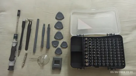 مجموعه 115 عددی ابزار تعمیرات موبایل مدل naabsell