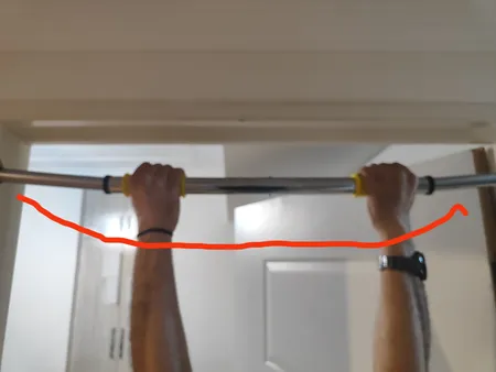 میله بارفیکس تن زیب مدل SuperStrong90160