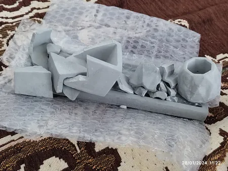 گلدان مدل 005 مجموعه 4 عددی