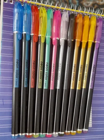 خودکار ژویخوآ مدل neon color بسته 12 عددی