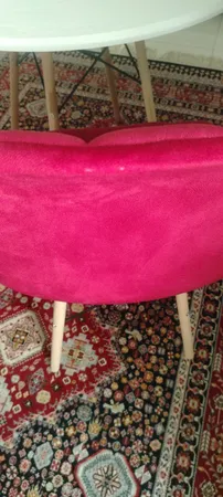 میز و صندلی ناهارخوری دو نفره مدل مایا لمسه کد gm01