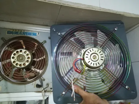 هواکش خانگی فلزی دمنده مدل VMA-30C4S