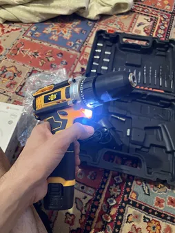 مجموعه 40 عدی دریل پبچ گوشتی شارژی جاب مدل JB-6060