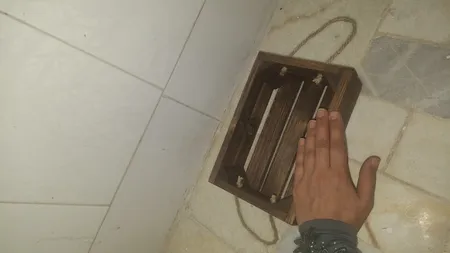 طبقه دیواری چوبی مدل 2525