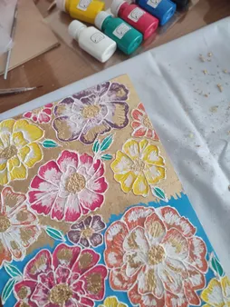 رنگ اکریلیک کد 2 حجم ۶۰ میلی لیتر بسته 6 عددی