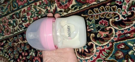 شیشه شیر یومامی مدل دهانه عریض حجم 125 میلی لیتر