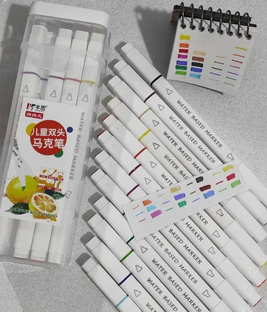 ماژیک علامت گذار کد 01 بسته 12 عددی