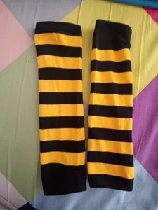 تجریه خرید ساق دست زنانه تن پوش هنگامه مدل انگشتی راه راه زنبوری