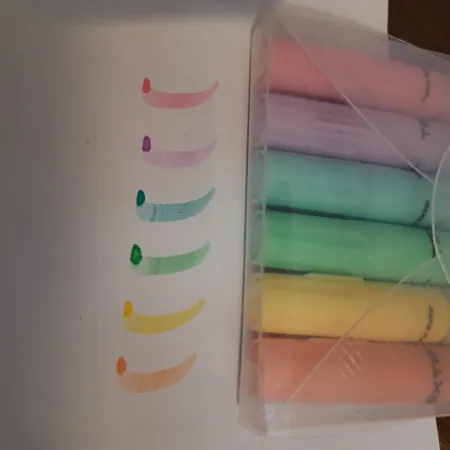 ماژیک علامت گذار پلیکان مدل Heron مجموعه 6 عددی