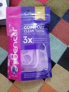 تجریه خرید نخ دندان بنسر مدل کمانی بسته 56 عددی