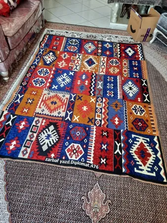 روفرشی زرباف یزد مدل بخارا