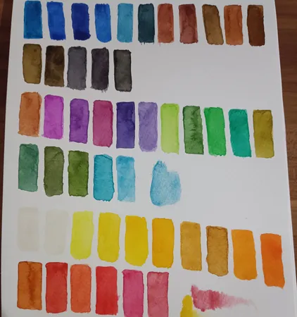 آبرنگ 48 رنگ افرا کد 137280