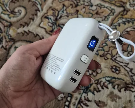 پاوربانک 22.5 وات هیسکا مدل HP-125PD ظرفیت 10000 میلی آمپر ساعت