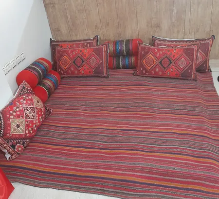 بالش طرح سنتی مدل Ms 60 بسته ۲ عددی