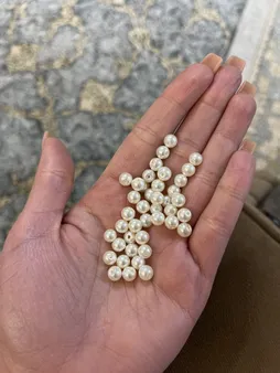 مروارید مدل W بسته 100 عددی