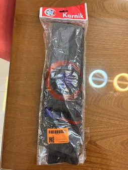 جوراب ورزشی مردانه توبا مدل Simpleblac-1410