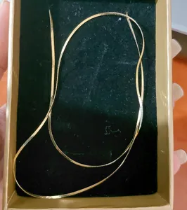 تجریه خرید زنجیر هرینگبون طلا 18 عیار زنانه مایا ماهک مدل MM1348