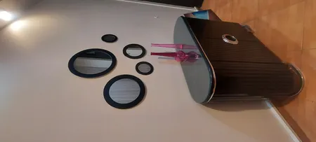 آینه مدل گرد مجموعه 5 عددی